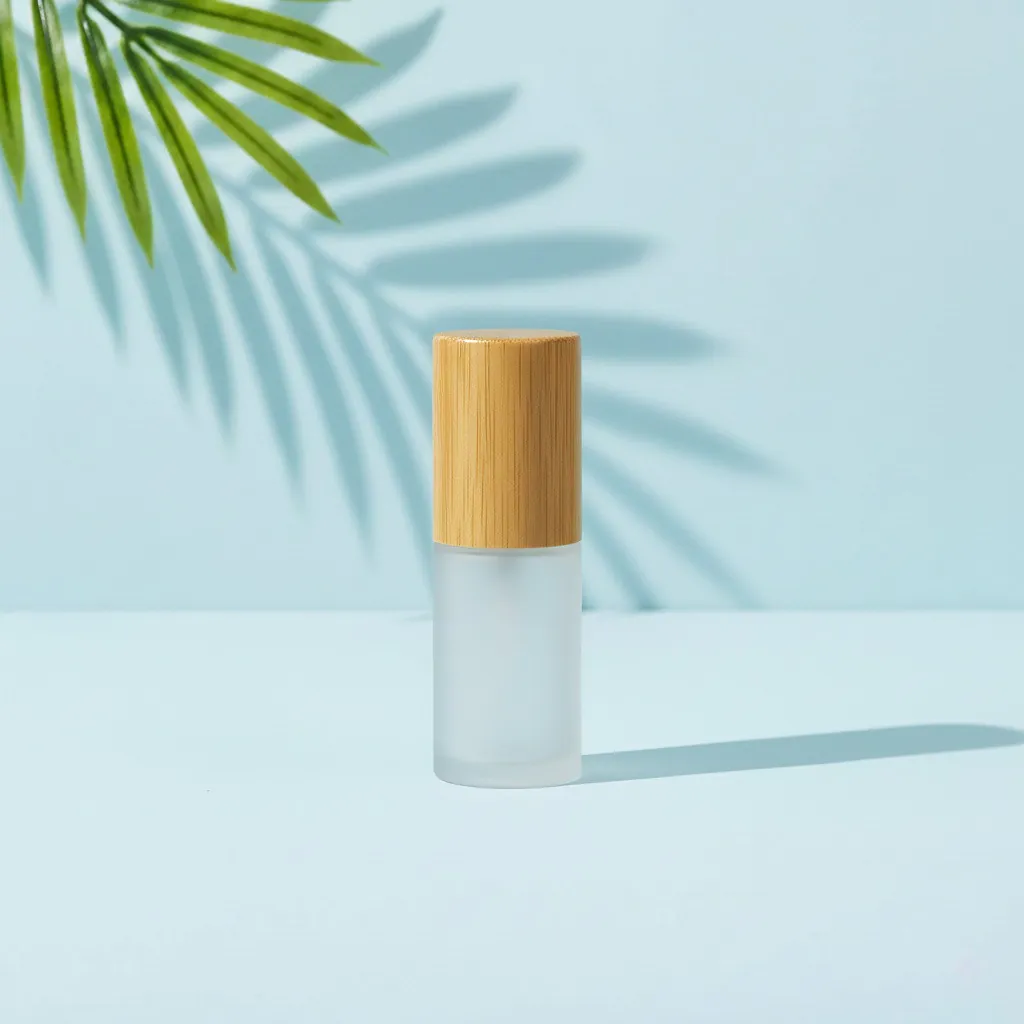 Bamboo Lotion Bottle