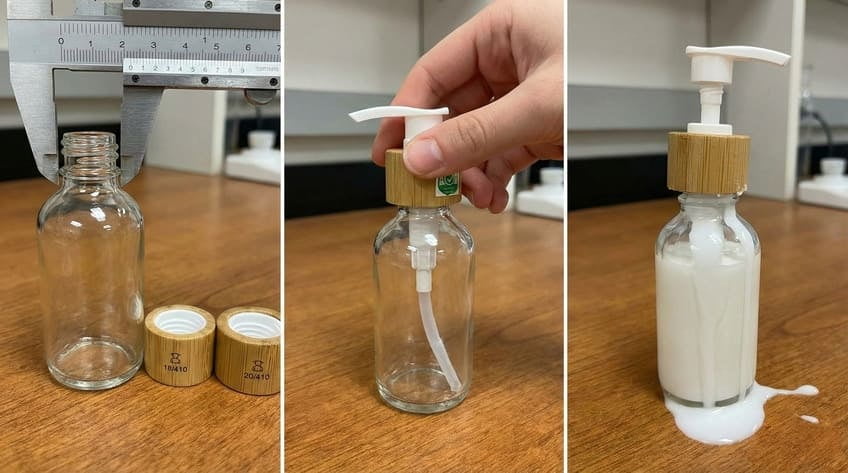 lotion pump neck sizes