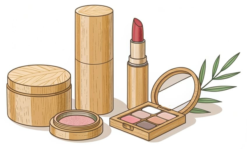 bamboo cosmetic packaging suitability