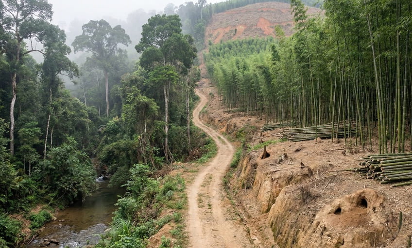 bamboo harvest environmental impact