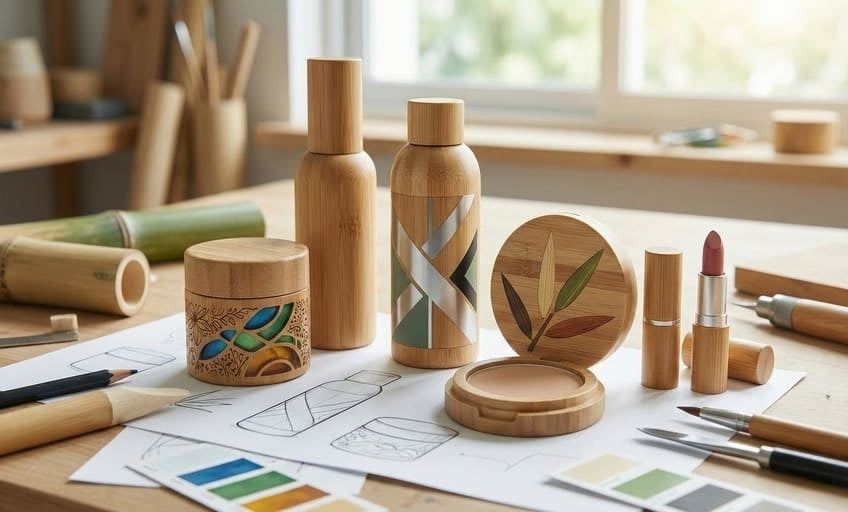 bamboo design flexibility cosmetics