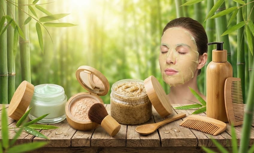 bamboo in beauty products