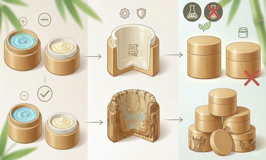 bamboo packaging safety cosmetic ingredients