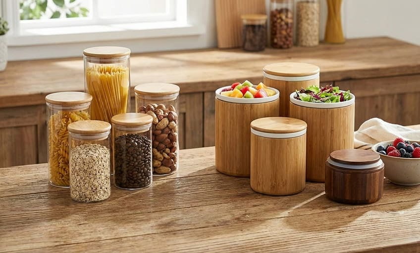 safe food storage in bamboo