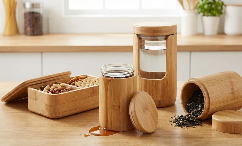 bamboo lunch box leak proof