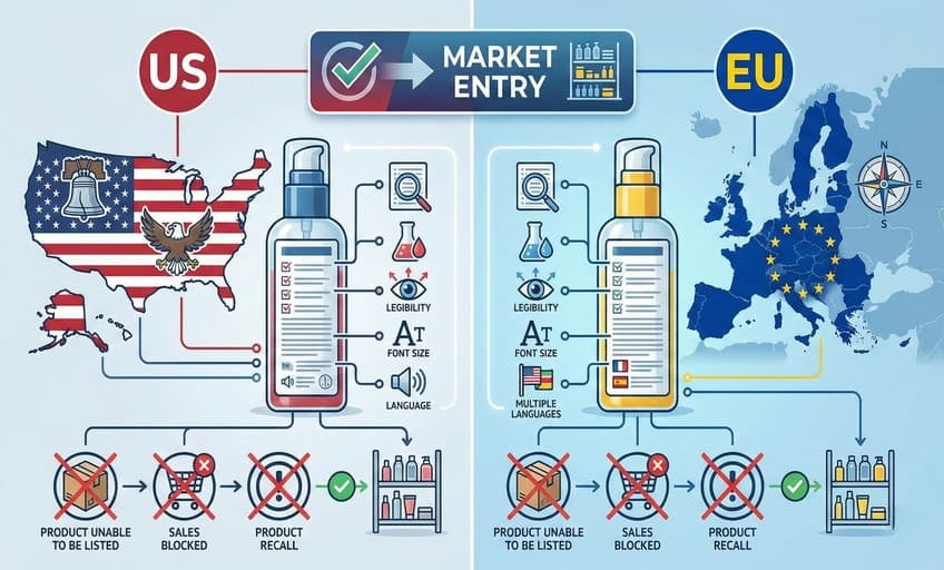 skincare label compliance