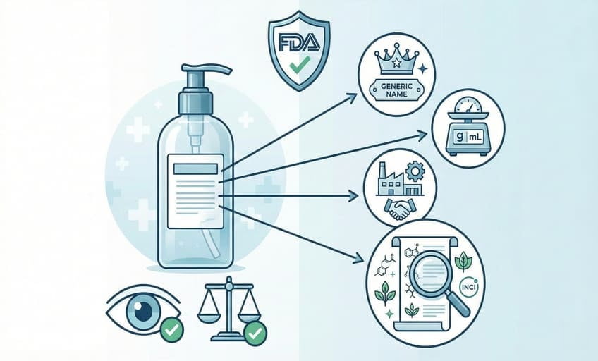 FDA skincare label requirements