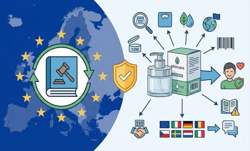 EU skincare label requirements