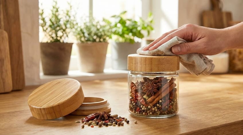 bamboo lid odor absorption