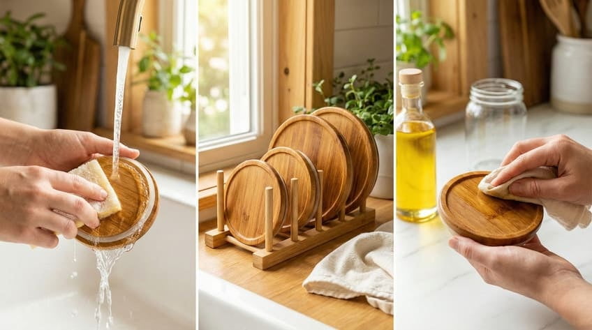 care for bamboo lids longevity
