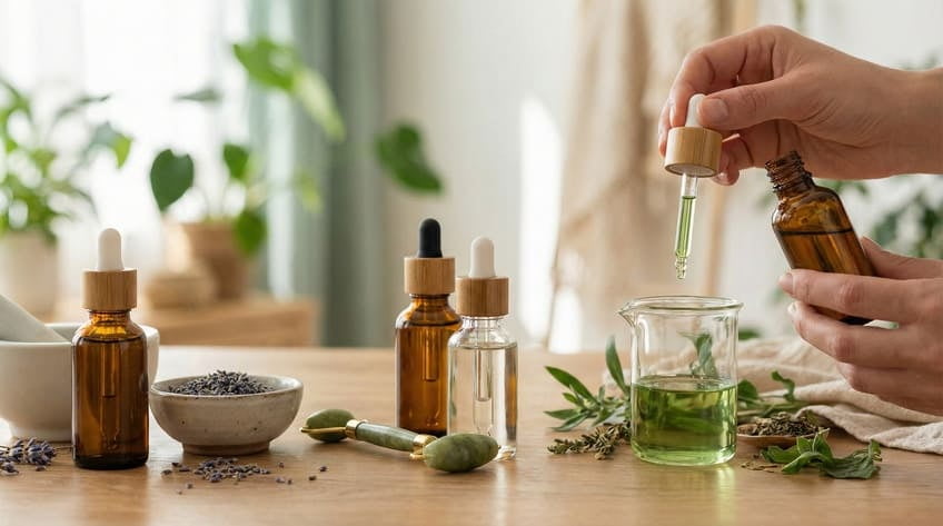 common uses glass dropper bottles