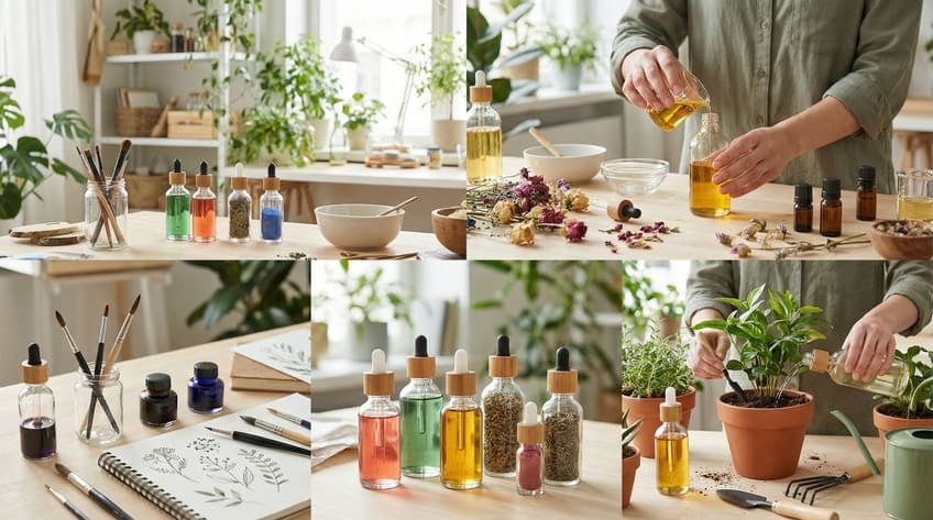 reuse dropper bottles ideas