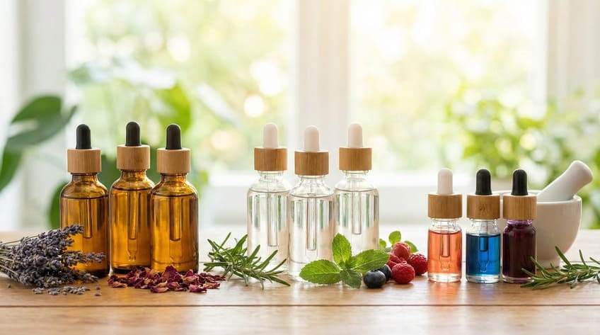 what to put in glass dropper bottles