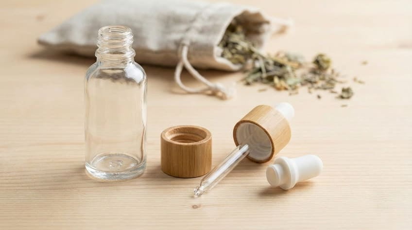 glass dropper bottle parts