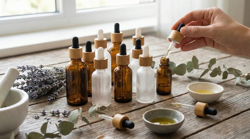 bottle with dropper name