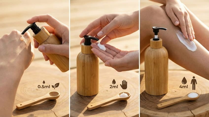 right size lotion pump