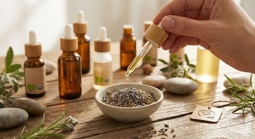 glass dropper safety essential oils