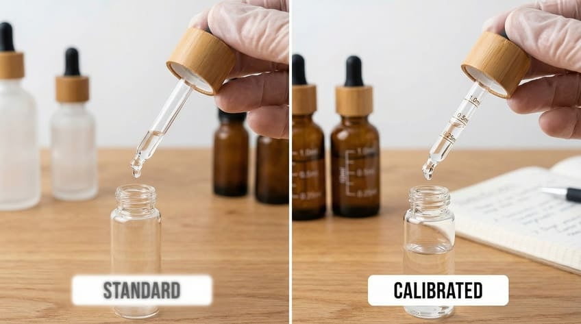 calibrated dropper vs standard dosing