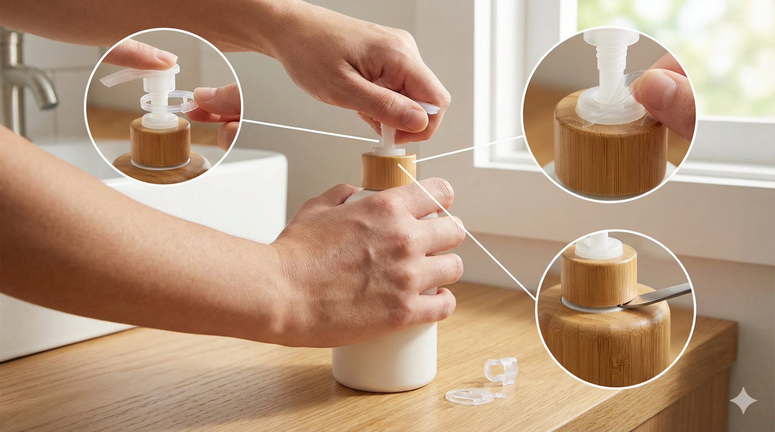 fix lotion pump won't open