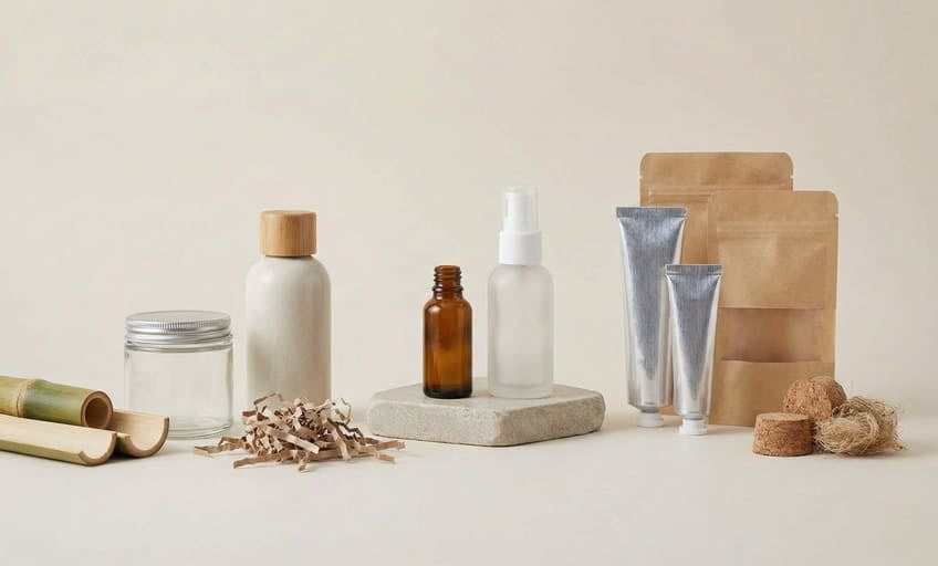 skincare packaging material selection