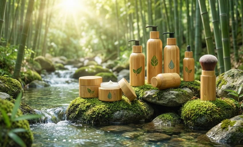 bamboo cosmetic bottle safety