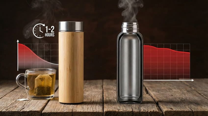 bamboo bottle heat retention