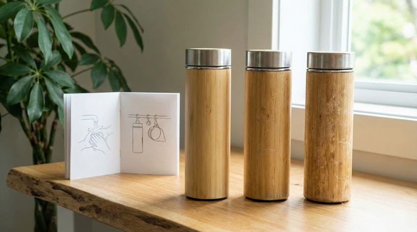 durable bamboo bottle