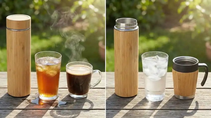 bamboo bottle insulation