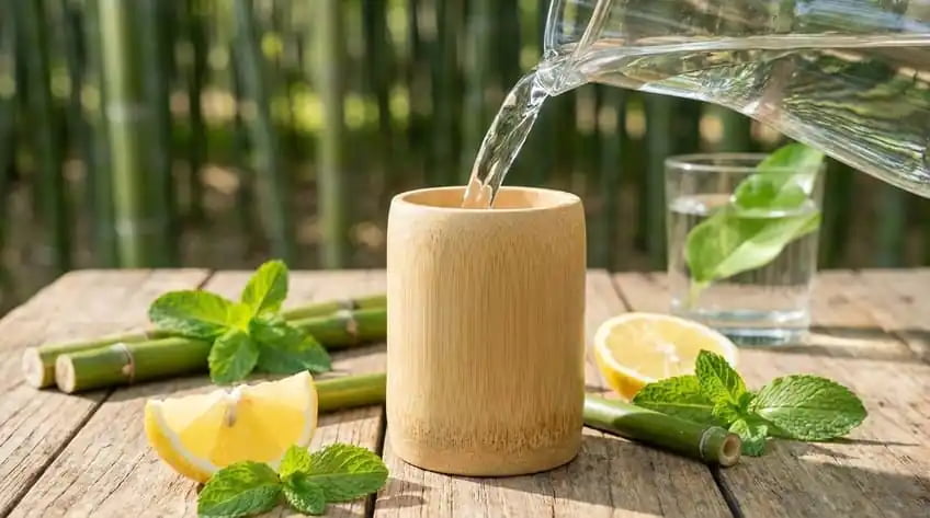 bamboo bottle leach chemicals