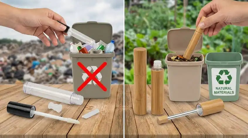 plastic lip gloss tube recycling