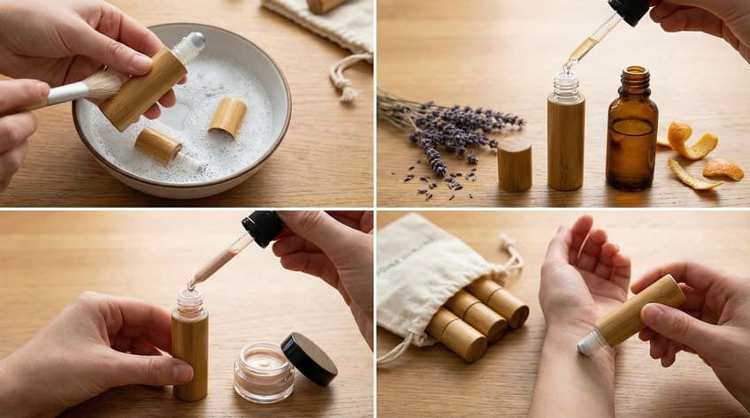 reuse lip balm roller