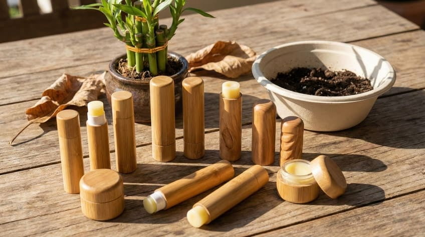 most sustainable lip balm packaging