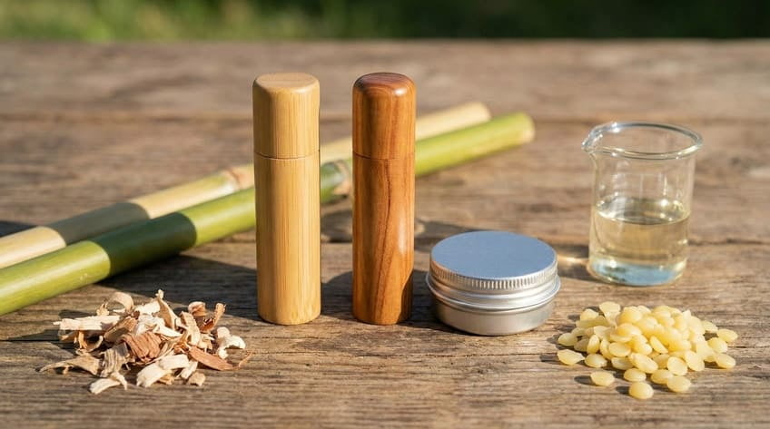 safest lip balm container material