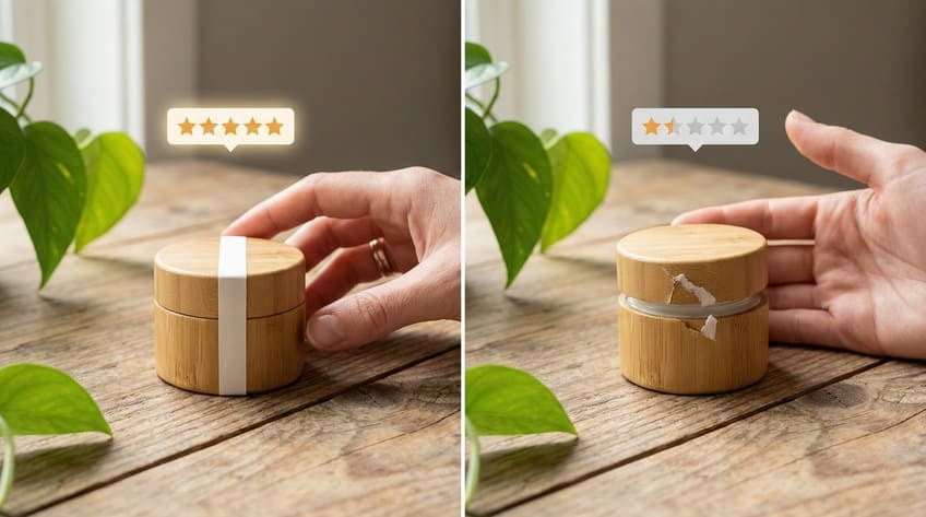 tamper evident cosmetics packaging