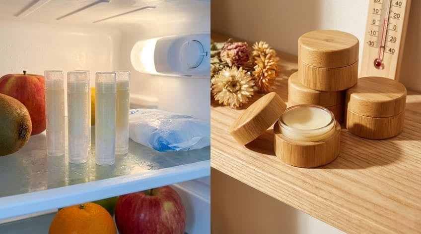 refrigerating lip balm shelf life