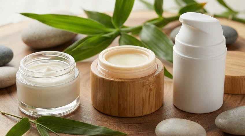 best material for cosmetic jars