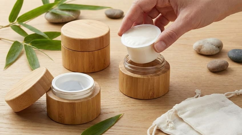 refillable cosmetic jar benefits