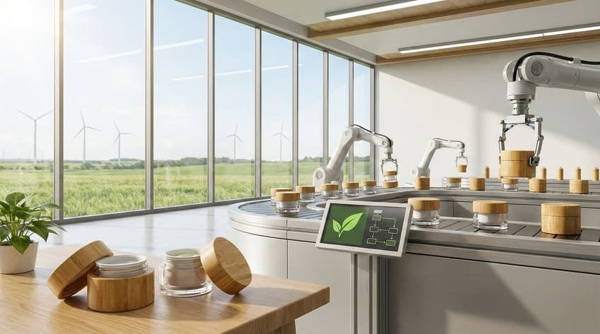 eco-friendly cosmetic manufacturing