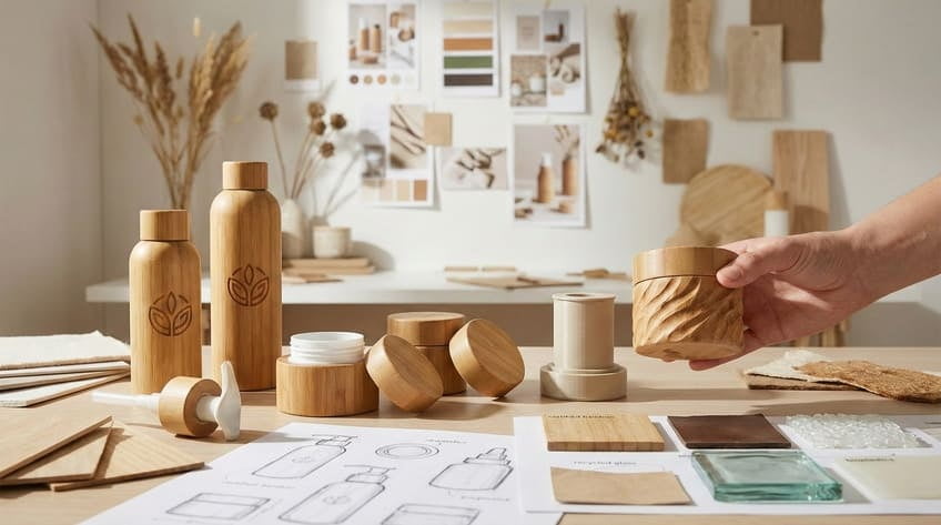 customization sustainable refill cosmetic jars