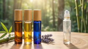 Are glass or plastic roller bottles better for storing essential oils?