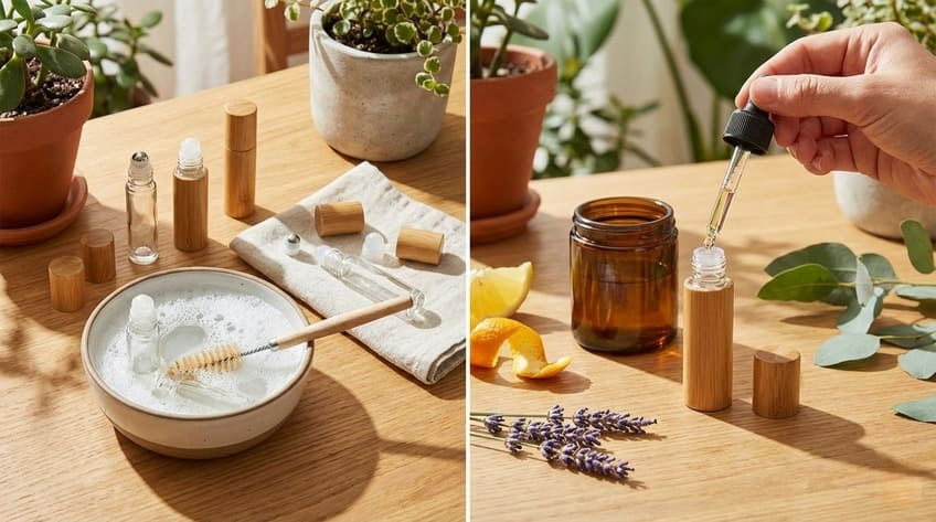 reuse roller bottle essential oil