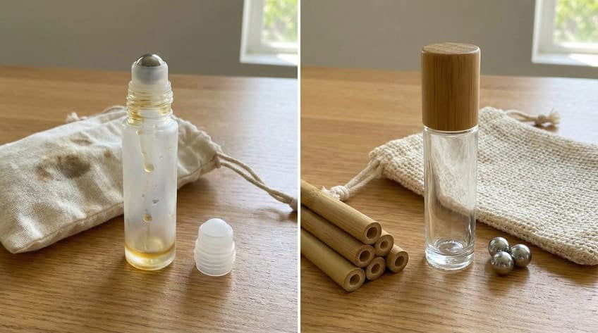 essential oil roller bottle leaking prevention