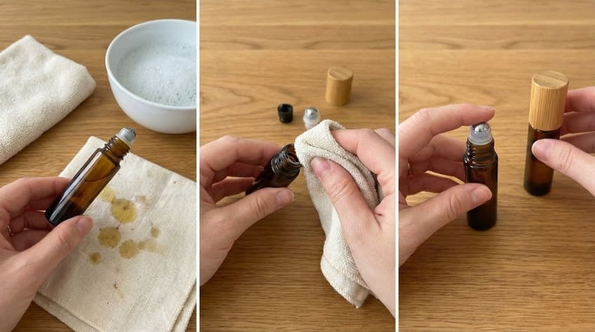 stop oil bottle leaking