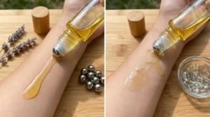 Are stainless steel or glass roller balls better for applying essential oils?