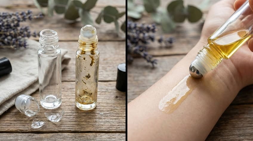 glass vs stainless steel roller ball essential oil