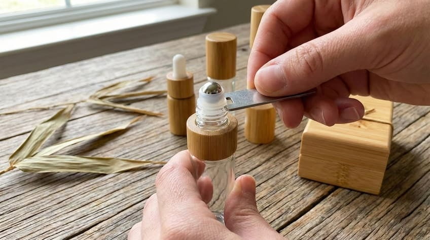 essential oil opener tool stuck rollerball