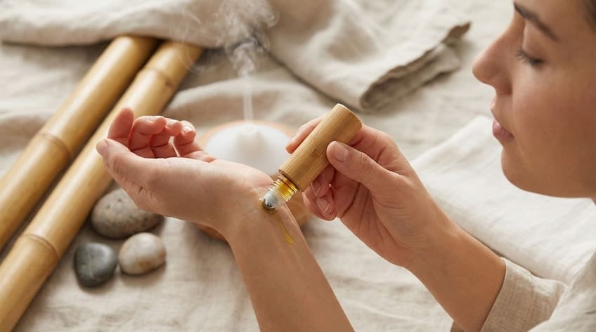best way to experience essential oil pulse points