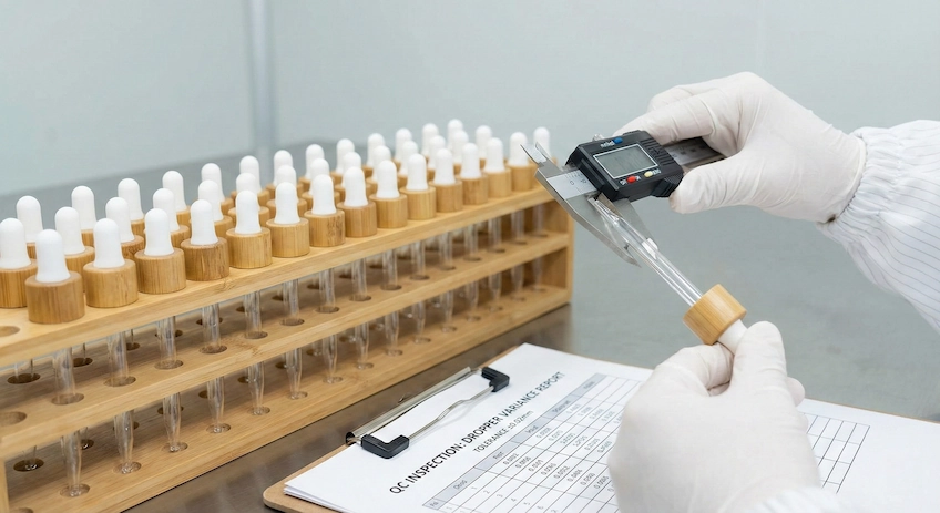 dropper bottle variance testing