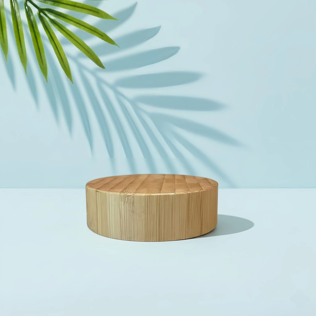 Wholesale Bamboo Lid For PE Liner Inner