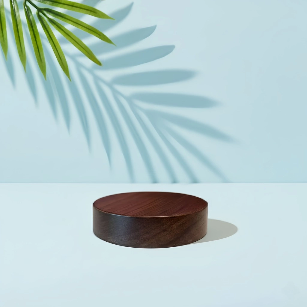 Wholesale Clear Glass Jar with Wood Lid